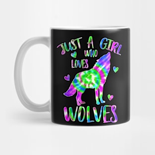 Just a girl who loves wolves Mug